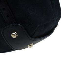 مملوكة مسبقًا حقيبة غوتشي بيلهام كانفاس أسود وسط للكتف