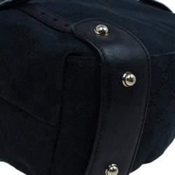 مملوكة مسبقًا حقيبة غوتشي بيلهام كانفاس أسود وسط للكتف