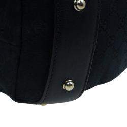 مملوكة مسبقًا حقيبة غوتشي بيلهام كانفاس أسود وسط للكتف