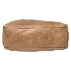 مملوكة مسبقًا Gucci Brown Leather Miss GG Hobo