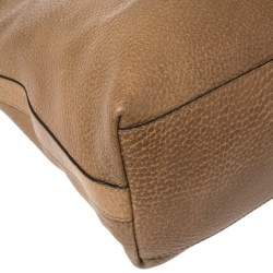 مملوكة مسبقًا Gucci Brown Leather Miss GG Hobo