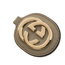 مملوكة مسبقًا Gucci Beige/Cream GG Canvas and Leather Medium Sukey Hobo