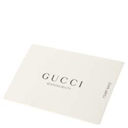 Pre Owned حقيبة غوتشي حزام جي جي مارمونت جلد مبطنة سوداء