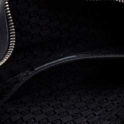 مملوكة مسبقًا حقيبة هوبو غوتشي سحاب علوي جلد سوداء