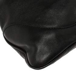 مملوكة مسبقًا حقيبة هوبو غوتشي جاكي أوه ويب جلد سوداء