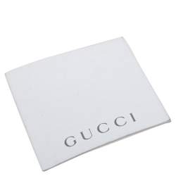 Pre Owned Gucci White Leather Capri Chain Satchel