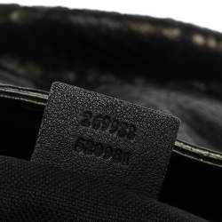 Pre Owned Gucci Black Python Sunset Hobo