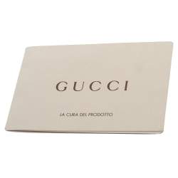 Pre Owned Gucci Black Python Sunset Hobo