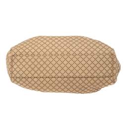 مملوكة مسبقًا حقيبة يد غوتشي "سوكي"  متوسطة جلد وكانفاس ديامنتى بيج  