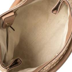 مملوكة مسبقًا حقيبة يد غوتشي "سوكي"  متوسطة جلد وكانفاس ديامنتى بيج  