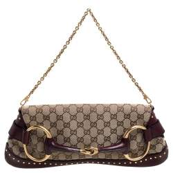 LOUIS VUITTON 'Louise' Patent Clutch - Black/Silver - Adorn Collection