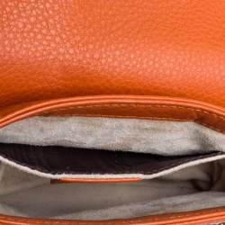 مملوكة مسبقًا حقيبة كروس غوتشي سلسلة 1973 صغيرة جلد خضراء