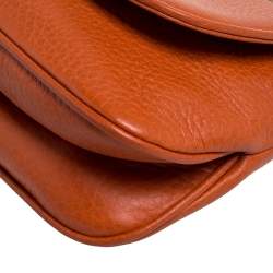 مملوكة مسبقًا حقيبة كروس غوتشي سلسلة 1973 صغيرة جلد خضراء