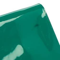 مملوكة مسبقًا حقيبة كلتش غوتشي هورسبيت جلد لامعة خضراء 