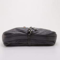 Gucci Black Leather Jungle Messenger