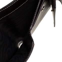 مملوكة مسبقًا Gucci Beige GG Supreme Canvas and Patent Leather Tattoo Heart Trifold Wallet