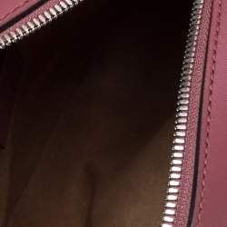 مملوكة مسبقًا حقيبة كروس بسلسلة غوتشى مينى جلد وكانفاس زهور سوبريم جى جى متعددة الألوان