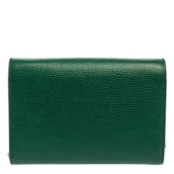 مملوكة مسبقًا Gucci Green Leather Dionysus Wallet On Chain