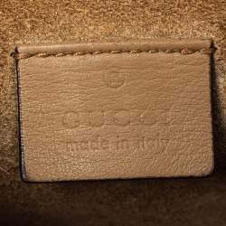 مملوكة مسبقًا Gucci Beige GG Supreme Canvas and Suede Mini Dionysus Shoulder Bag