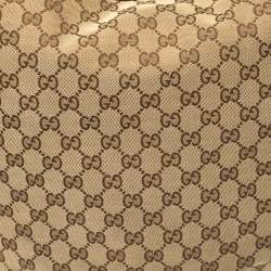 Pre Owned حقيبة غوتشي بيلهام كانفاس وجلد جي جي بيج