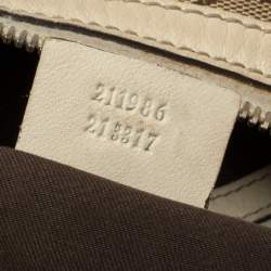 Pre Owned حقيبة غوتشي بيلهام كانفاس وجلد جي جي بيج