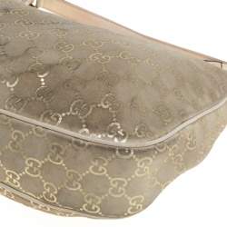 مملوكة مسبقًا حقيبة غوتشي شارمي جلد وسويدي جي جي بيج