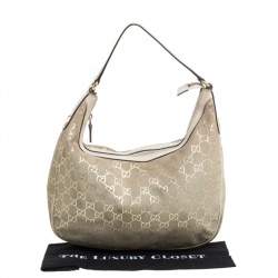 مملوكة مسبقًا حقيبة غوتشي شارمي جلد وسويدي جي جي بيج