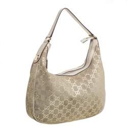 مملوكة مسبقًا حقيبة غوتشي شارمي جلد وسويدي جي جي بيج