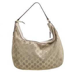 مملوكة مسبقًا حقيبة غوتشي شارمي جلد وسويدي جي جي بيج