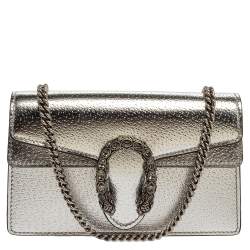 Silver Leather Dionysus Crossbody Bag Gucci | TLC