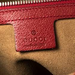 Pre Owned حقيبة يد غوتشي تيان غاردن جلد وكانفاس سوبريم جي جي متعددة الألوان