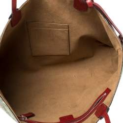 Pre Owned حقيبة يد غوتشي تيان غاردن جلد وكانفاس سوبريم جي جي متعددة الألوان