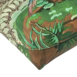 Pre Owned حقيبة يد غوتشي تيان غاردن جلد وكانفاس سوبريم جي جي متعددة الألوان