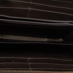 Gucci Grey Microguccissima Patent Leather Nice Candy Shine Zip Around Wallet