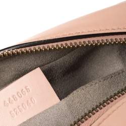 Pre Owned حقيبة كروس كاميرا غوتشي مارمونت جي جي جلد وردي