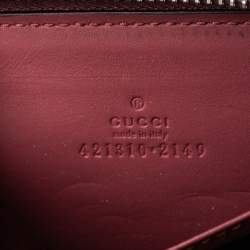 Pre Owned Gucci Multicolor GG Supreme Blooms Canvas Card Case