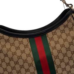 Pre Owned حقيبة غوتشي كانفاس جي جي بيج ويب