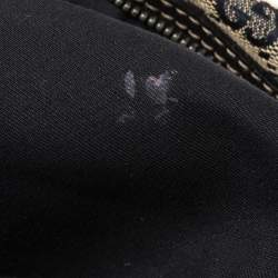 Pre Owned Gucci Beige/Navy GG Canvas Medium Pop Hobo