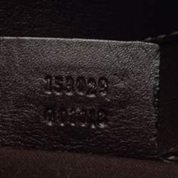 مملوكة مسبقًا Gucci Brown/Cream Horsebit Print Canvas and Leather Jackie O Hobo