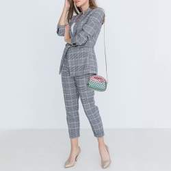 مملوكة مسبقًا Gucci Tri Color Quilted Leather Mini Trapuntata Crossbody Bag