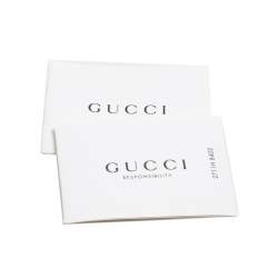 مملوكة مسبقًا Gucci Black Leather Interlocking G Wallet on Chain