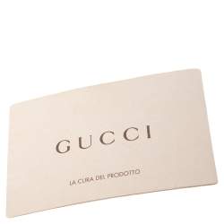 Pre Owned Gucci Burnt Orange Leather Small 1973 Shoulder Bag