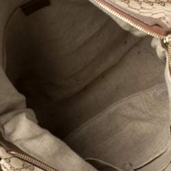 Pre Owned حقيبة غوتشي بري كانفاس وجلد جي جي بيج/بني