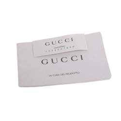 مملوكة مسبقًا حقيبة غوتشي جلد نوبوك بيج 1970 بشراشيب بيج متوسطة بسلسلة