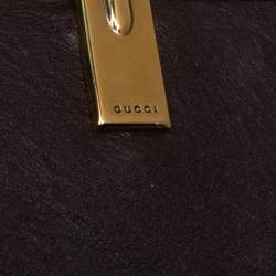 مملوكة مسبقًا Gucci Beige/Brown GG Canvas and Leather Interlocking GG Continental Wallet