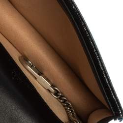 Pre Owned Gucci Blue GG Velvet Super Mini Dionysus Crossbody Bag