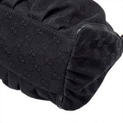 مملوكة مسبقًا حقيبة غوتشي أبي دي رينغ كانفاس جي جي سوداء