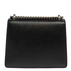 مملوكة مسبقًا حقيبة كتف غوتشي ميني ديونيسوس جلد سوداء