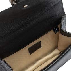 مملوكة مسبقًا حقيبة كتف غوتشي ميني ديونيسوس جلد سوداء