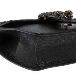 مملوكة مسبقًا حقيبة كتف غوتشي ميني ديونيسوس جلد سوداء